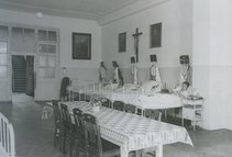 Krankensaal 1930er-Jahre (Foto: Krankenhaus Barmherzige Brüder München; Provinzialat des Ordens der Barmherzigen Brüder)