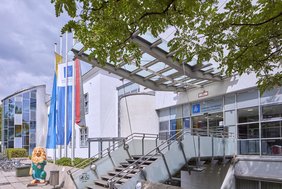 Haupteingang Krankenhaus Barmherzige Brüder München